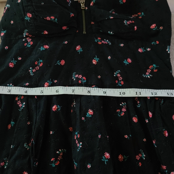 Kismet Black Foral Halter Dress - Picture 12 of 14